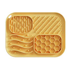 KinPeto 4-Zone Silicone Pet Lick Mat & Slow Feeder